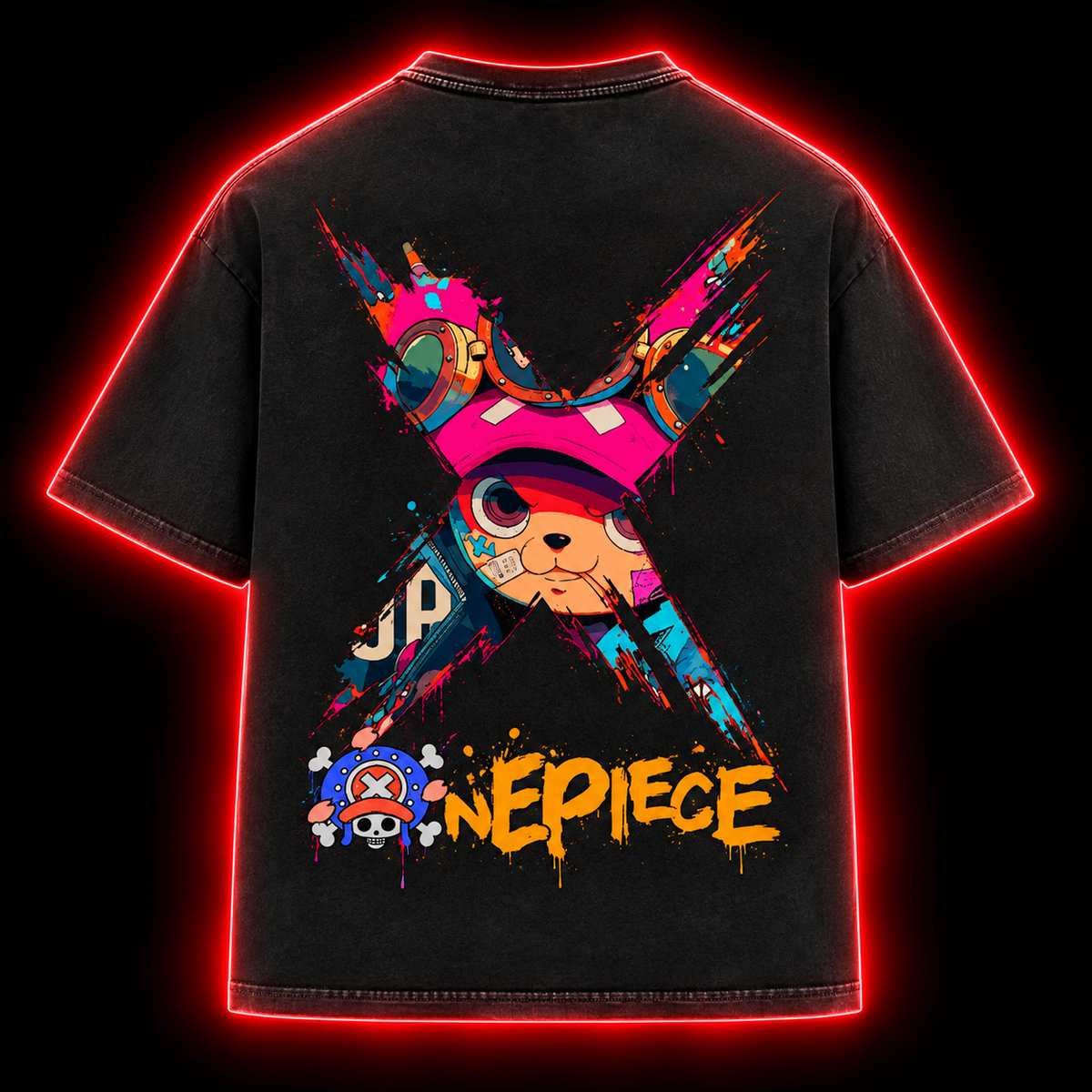 Chopper Unisex Backprint Oversized Shirt