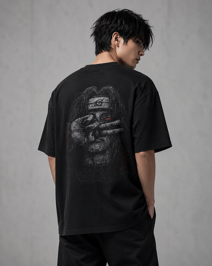 Itachi Unisex Backprint Oversized Shirt