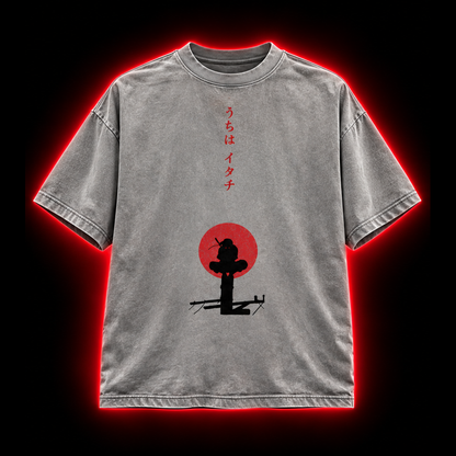 Itachi Bloodmoon Unisex Oversized Shirt