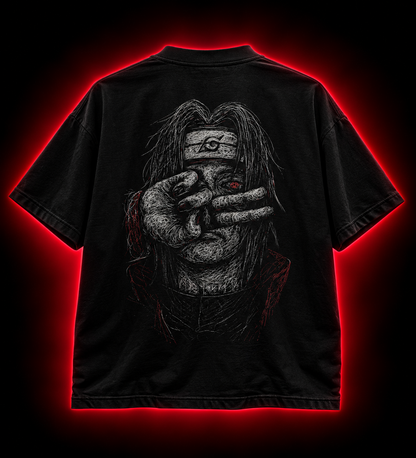 Itachi V1 Unisex Backprint Oversized Shirt